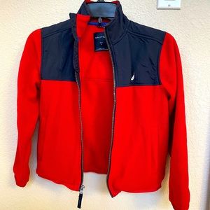 Fleece jacket with zipper front !!